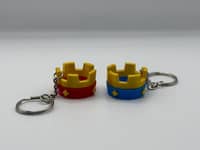 Clash Royale Crowns Keychain